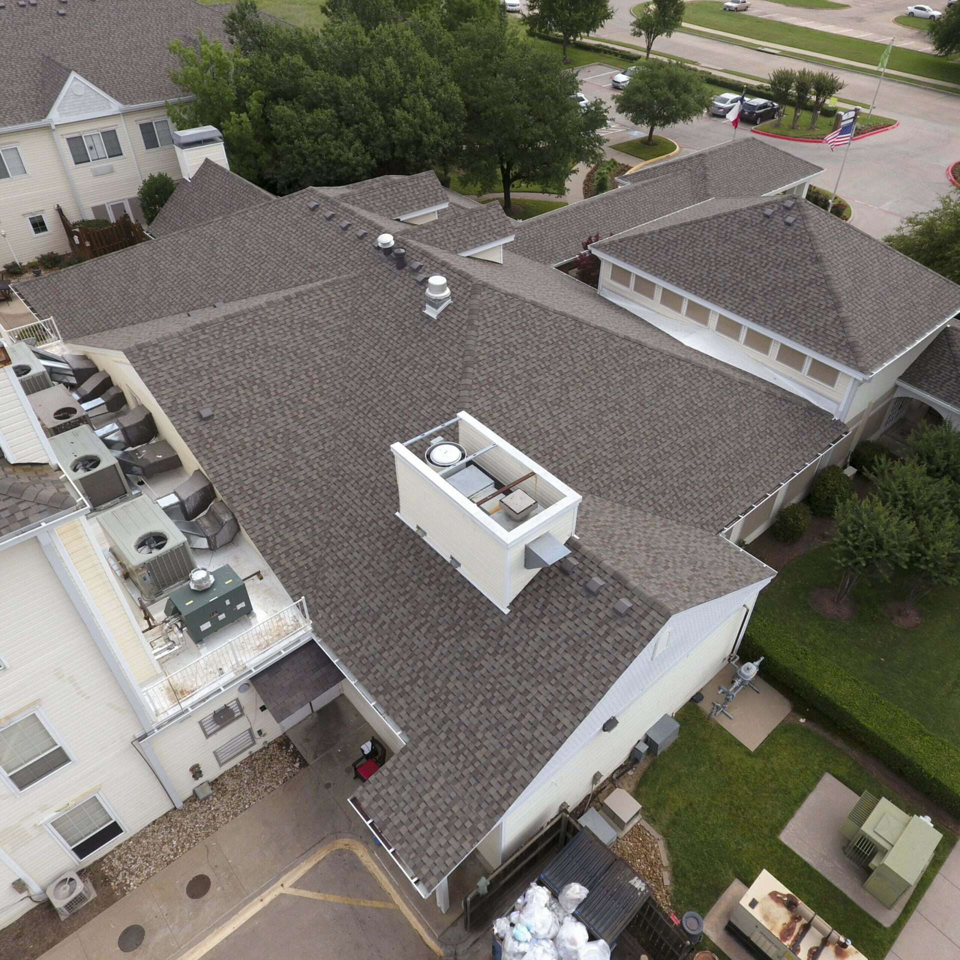 Image shot at Atria, Completed Drone Shots, Carrollton, Texas, June 1, 2020, Jeffrey Parr/Supreme Roofing