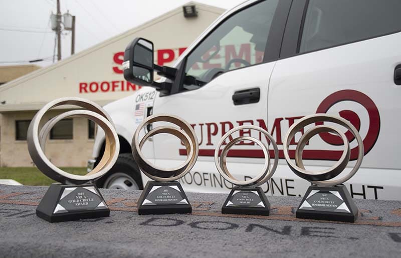 Roofing award won by Supreme.
